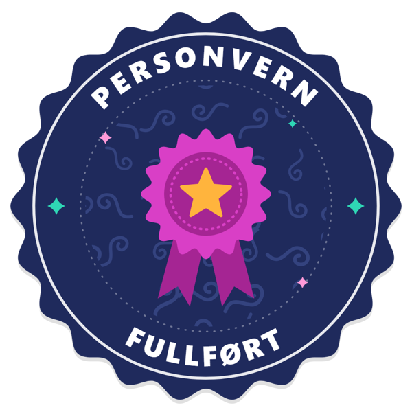 Badge Personvern